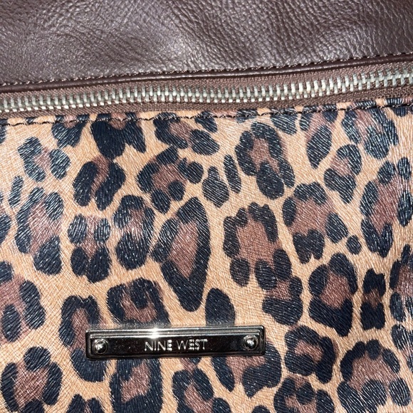 **Final Price** Nine West Brown Leopard crossbody - Picture 2 of 6